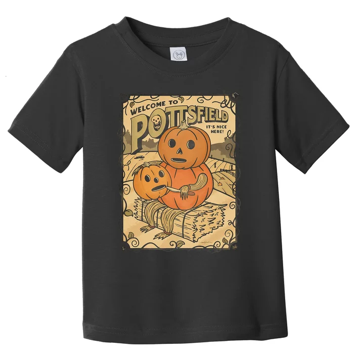 Welcome To Pottsfield Socute Halloween Toddler T-Shirt