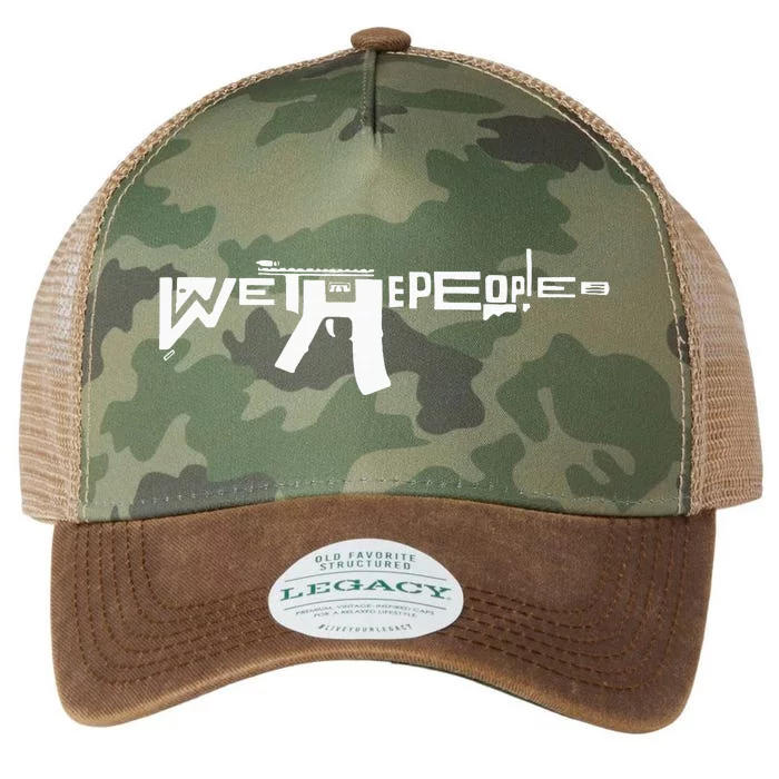 We The People Ar15 Legacy Tie Dye Trucker Hat