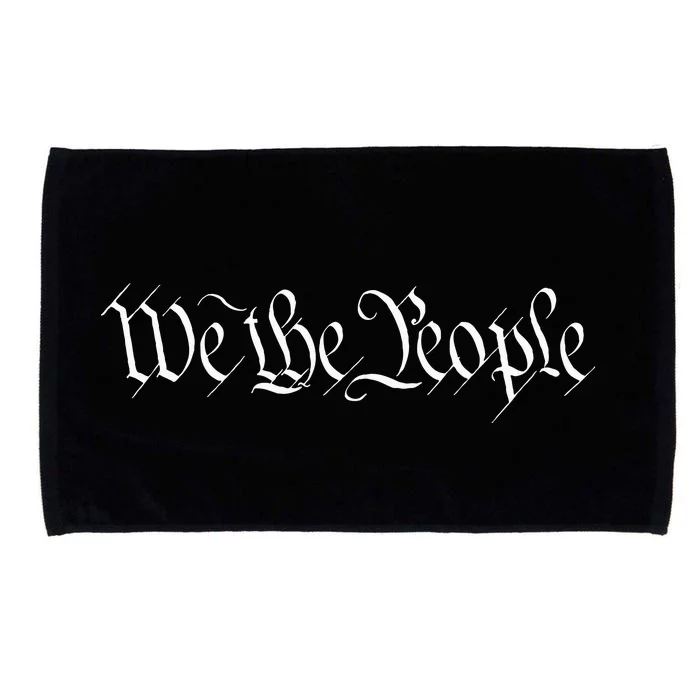 We The People Founding Fathers Constitution American Microfiber Hand Towel