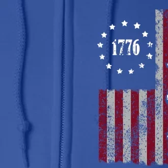 We The People Flag Full Zip Hoodie