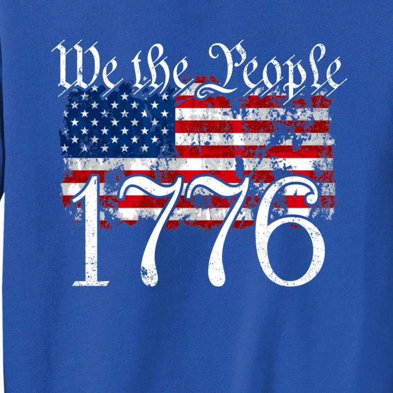 We The People 1776 U S Constitution Freedom American Flag Great Gift Sweatshirt