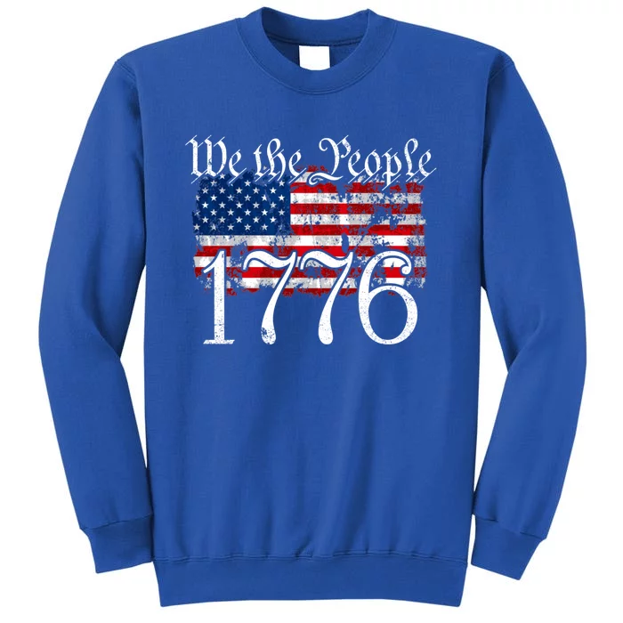 We The People 1776 U S Constitution Freedom American Flag Great Gift Sweatshirt