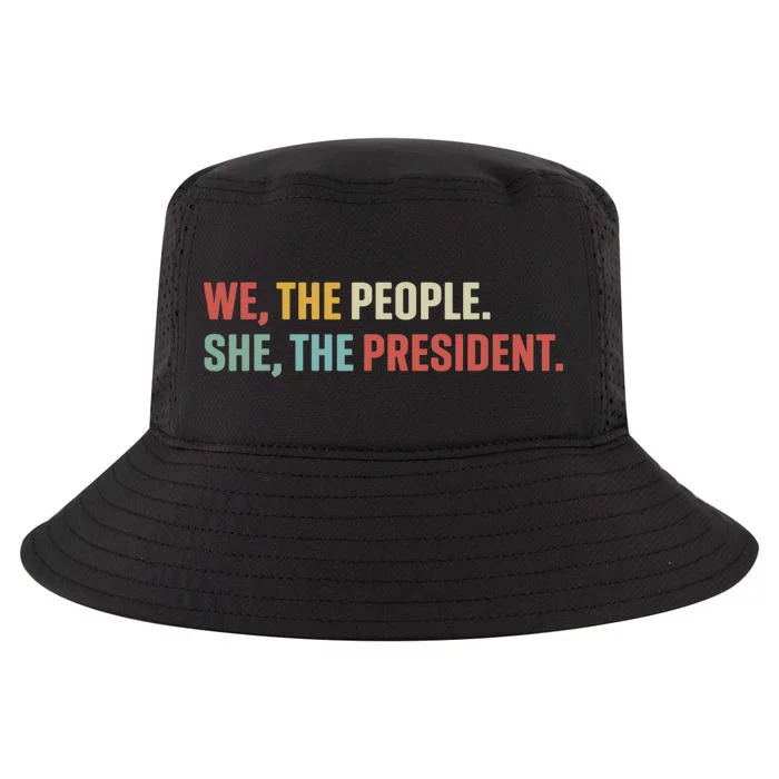 We The People She The President Cool Comfort Performance Bucket Hat