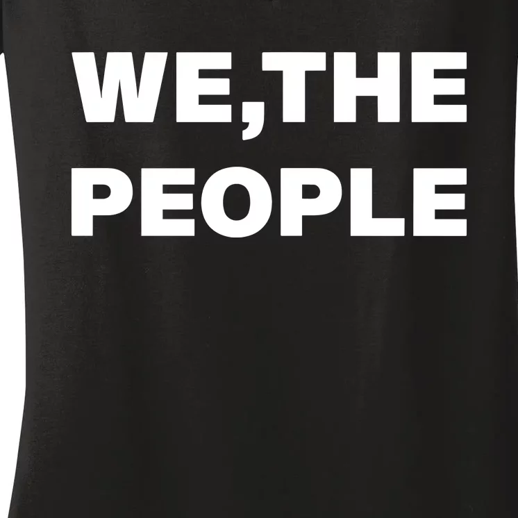 We The People Women's V-Neck T-Shirt