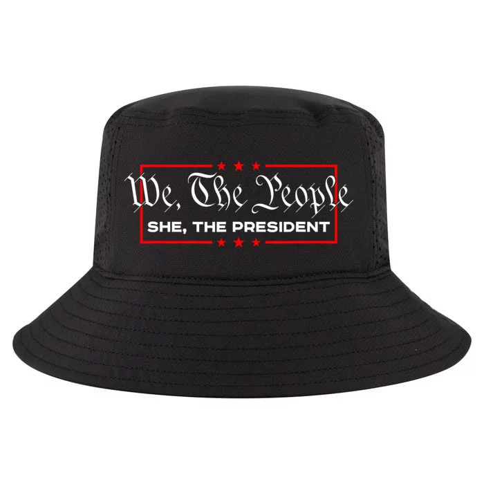 We The People She The President Cool Comfort Performance Bucket Hat