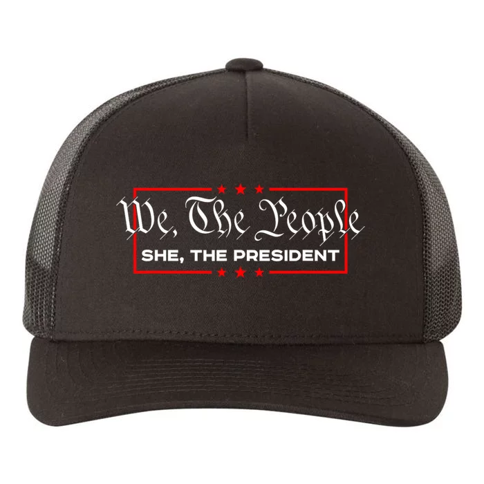 We The People She The President Yupoong Adult 5-Panel Trucker Hat