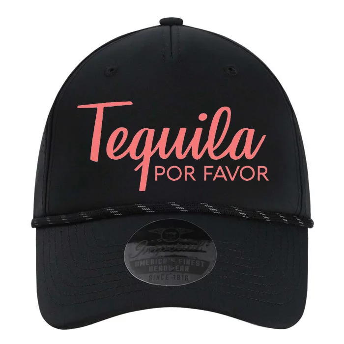 Womens TEQUILA POR FAVOR Cinco De Mayo Drinking Tee Performance The Dyno Cap