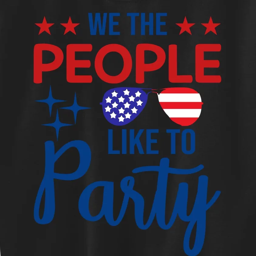 We The People Party Kids Sweatshirt