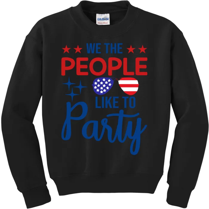 We The People Party Kids Sweatshirt