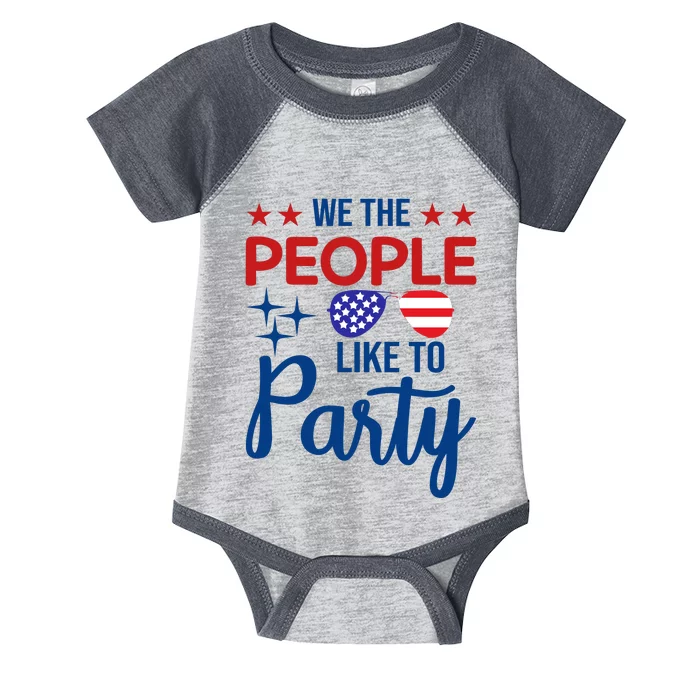 We The People Party Infant Baby Jersey Bodysuit