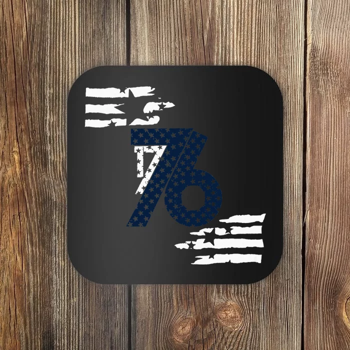 we the people 1776 american flag Coaster