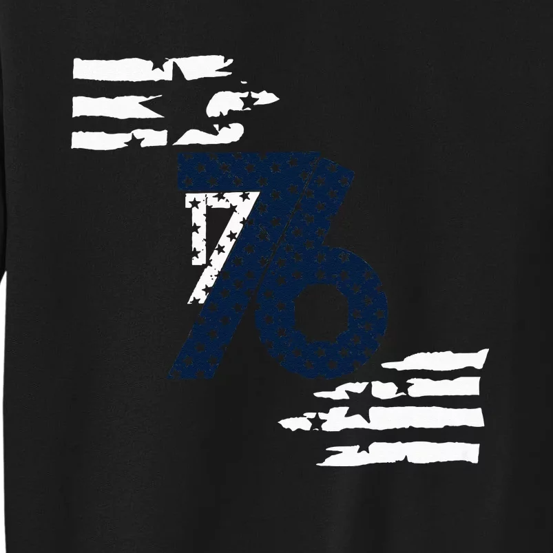 we the people 1776 american flag Tall Sweatshirt