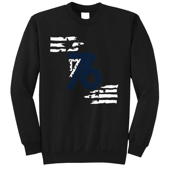 we the people 1776 american flag Tall Sweatshirt