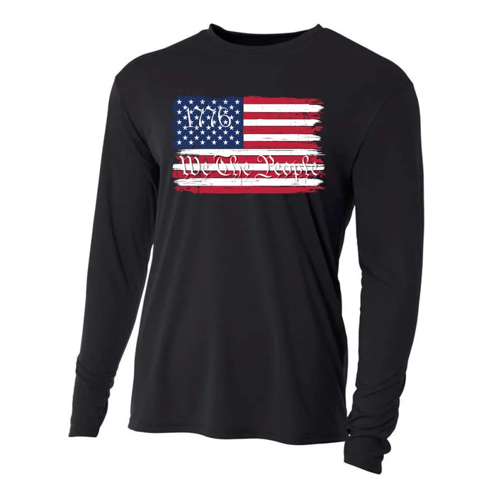 We The People 1776 Patriotic American Conservative US Constitution American Cooling Performance Long Sleeve Crew