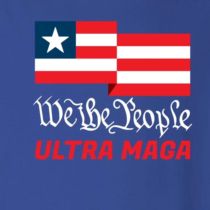 We The People Ultra MAGA Trump 2024 Anti Biden Toddler Long Sleeve Shirt