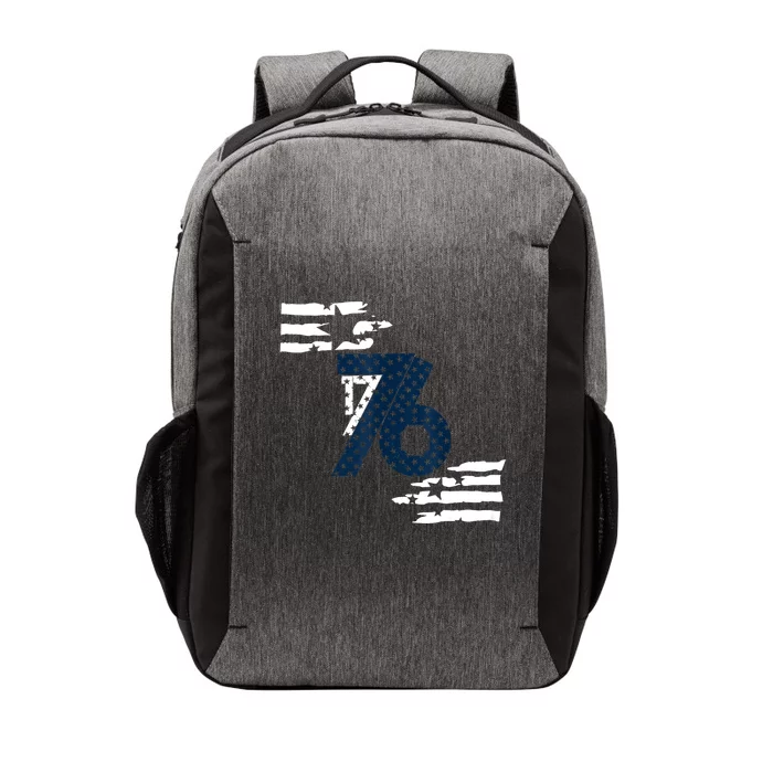 We The People 1776 American Flag Front & Back Vector Backpack