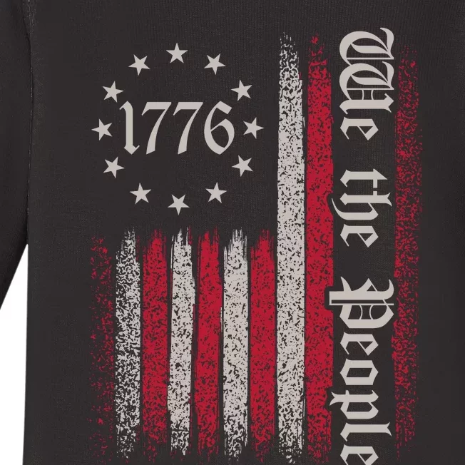 We The People 1776 Spark Baby Long Sleeve Bodysuit