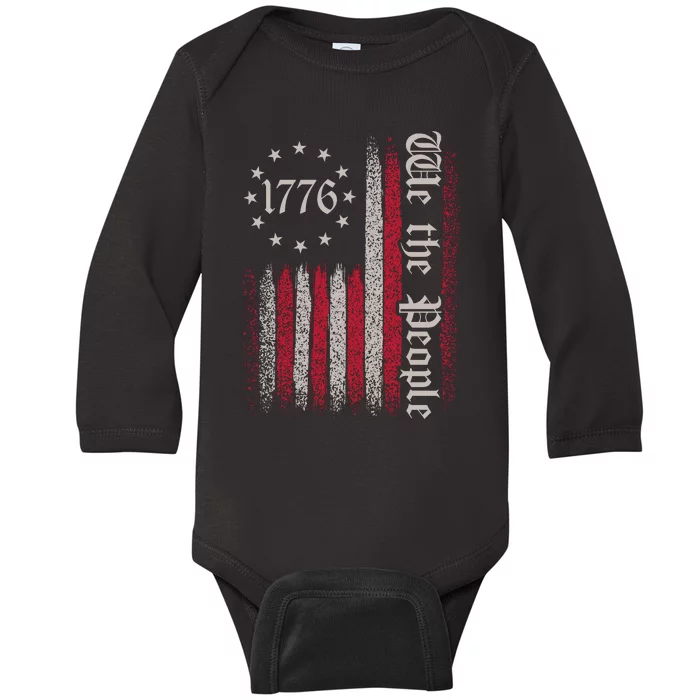 We The People 1776 Spark Baby Long Sleeve Bodysuit