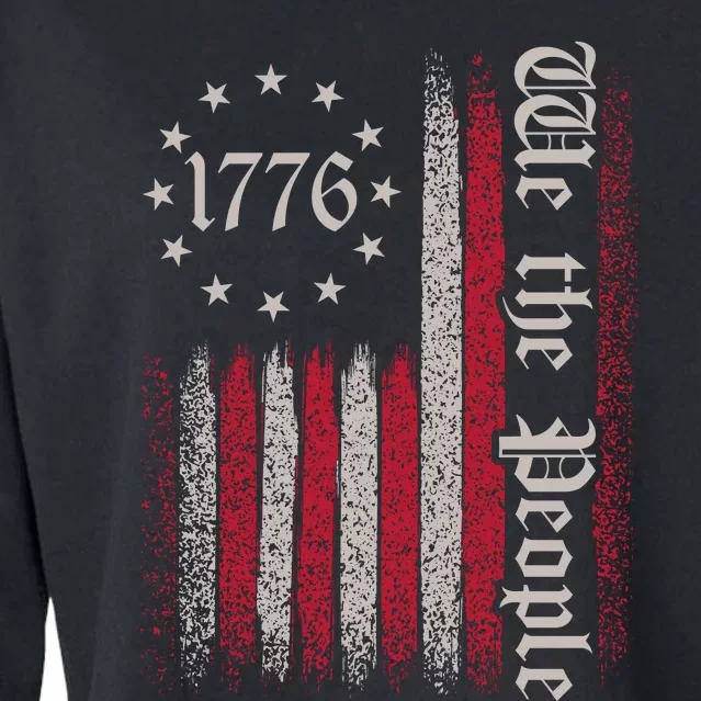 We The People 1776 Spark Cropped Pullover Crew