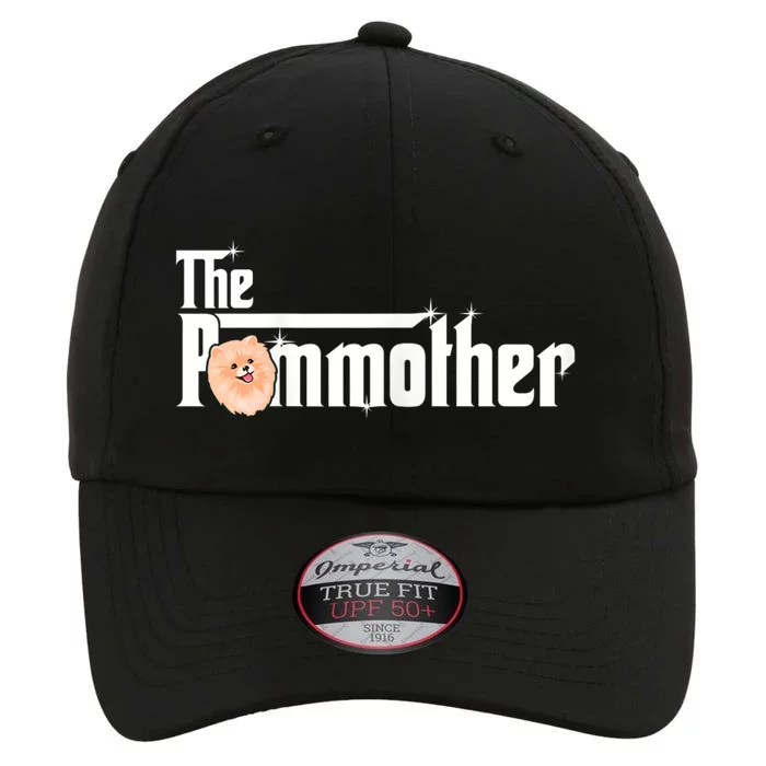 Wo The Pommother! Pom Dog Mom Fun Cute Pomeranian Mother Dog The Original Performance Cap