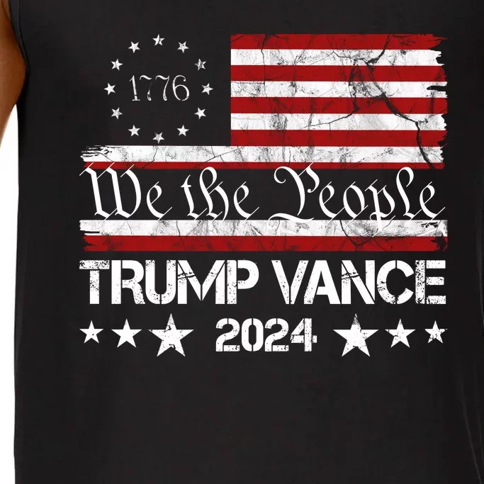 We The People Trump Vance 2024 Vintage Usa Election Comfort Colors® Tank Top