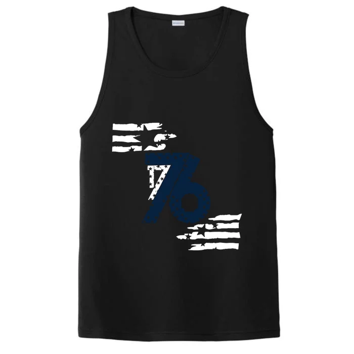 We The People 1776 American Flag Performance Tank