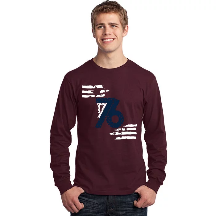 We The People 1776 American Flag Tall Long Sleeve T-Shirt