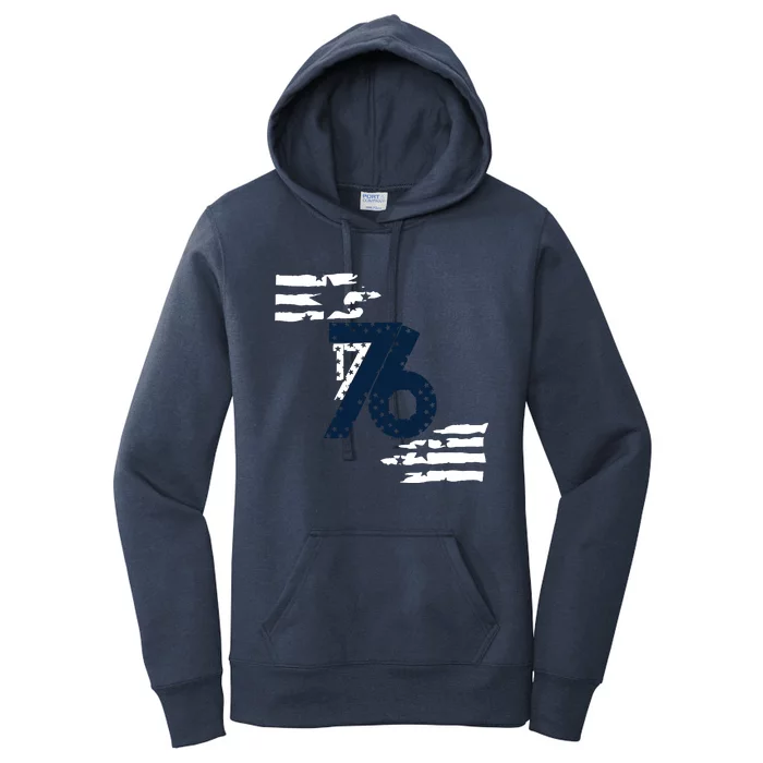 We The People 1776 American Flag Women's Pullover Hoodie