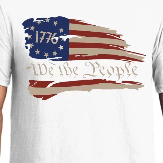 We The People 1776 Founding Fathers Constitution American Pajama Set