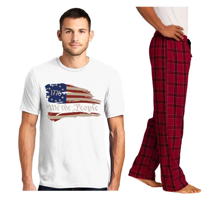 We The People 1776 Founding Fathers Constitution American Pajama Set