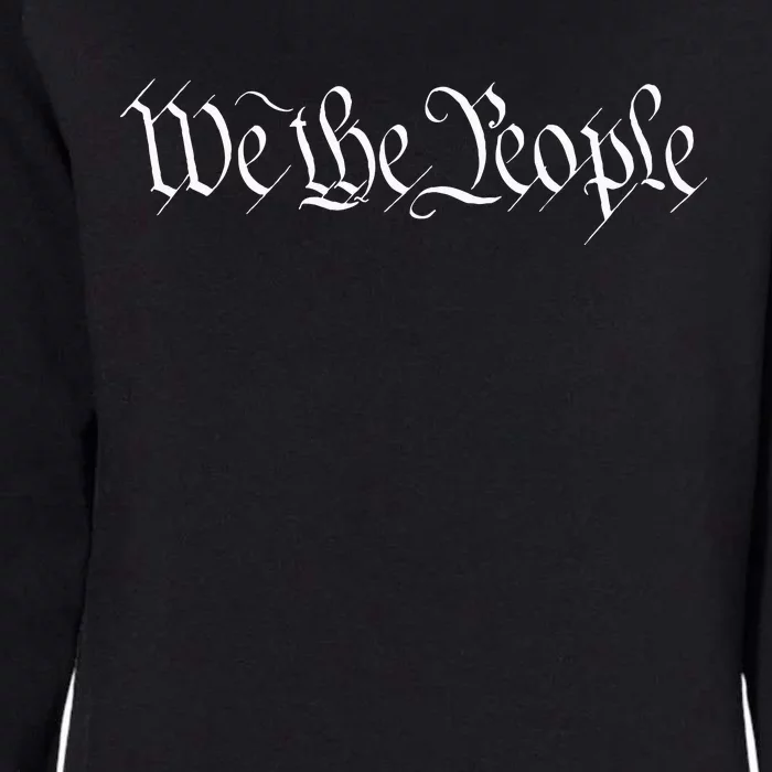 We The People Founding Fathers Constitution American Womens California Wash Sweatshirt