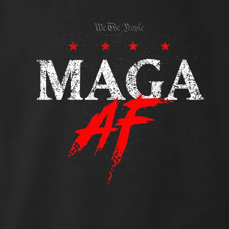 We The People Maga Af Toddler Hoodie