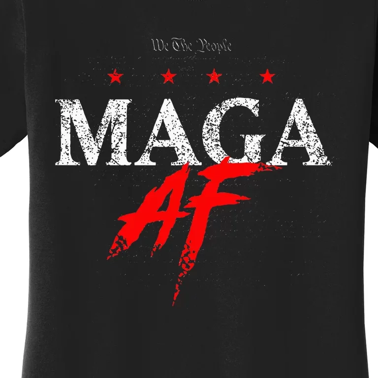 We The People Maga Af Women's T-Shirt