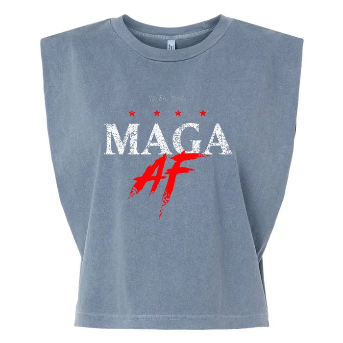 We The People Maga Af Garment-Dyed Women's Muscle Tee