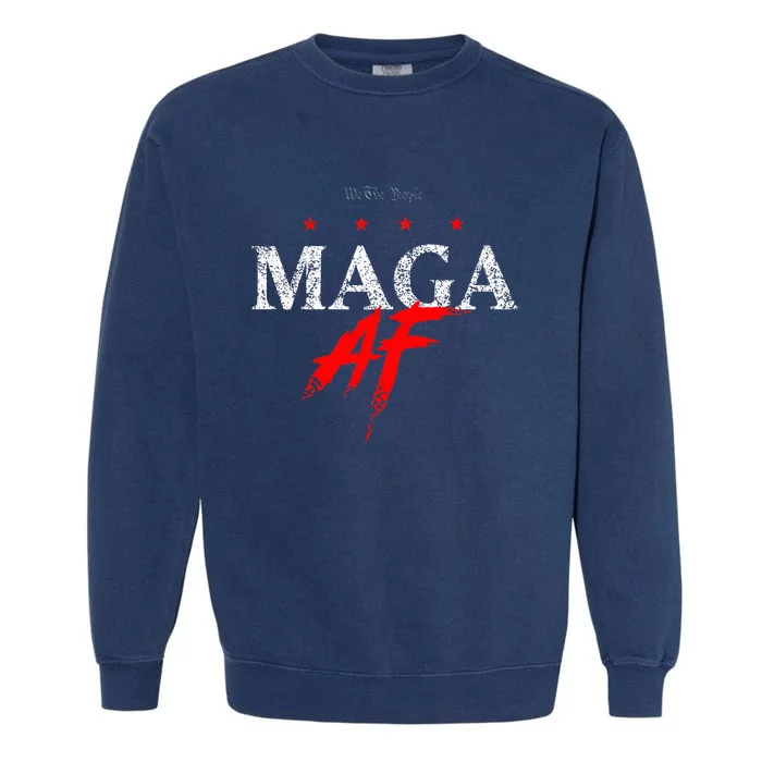 We The People Maga Af Garment-Dyed Sweatshirt