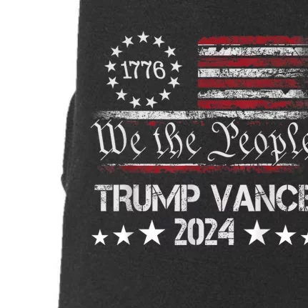 We The People Trump Vance 2024 Doggie 3-End Fleece Hoodie