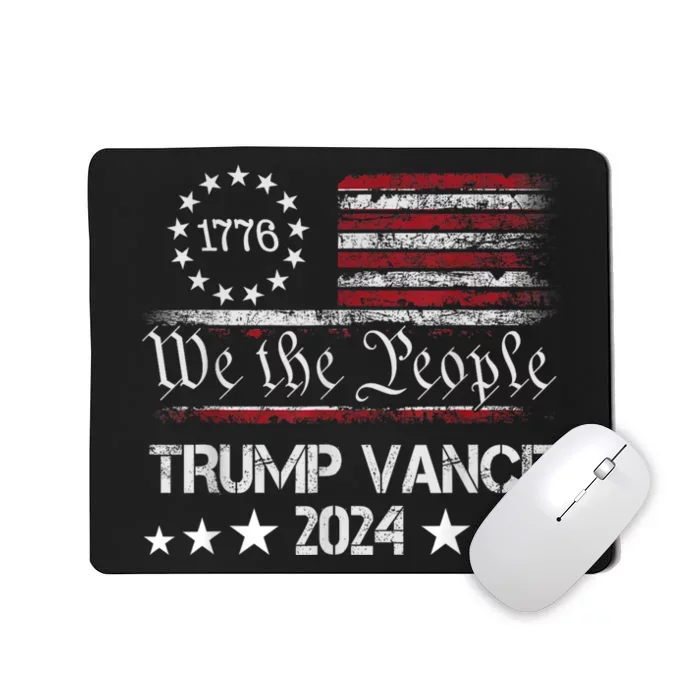 We The People Trump Vance 2024 Mousepad