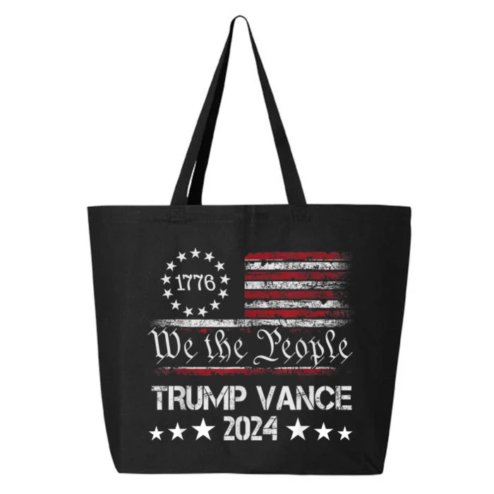 We The People Trump Vance 2024 25L Jumbo Tote