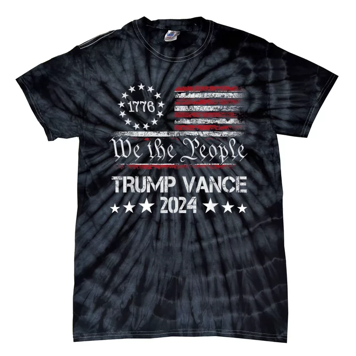 We The People Trump Vance 2024 Tie-Dye T-Shirt