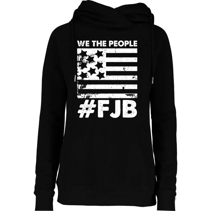 We The People #FJB Womens Funnel Neck Pullover Hood