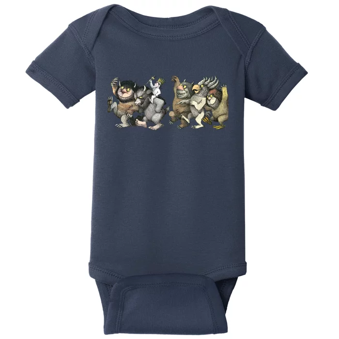 Wild Things Romp Graphic Baby Bodysuit