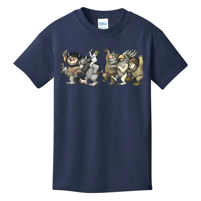 Wild Things Romp Graphic Kids T-Shirt