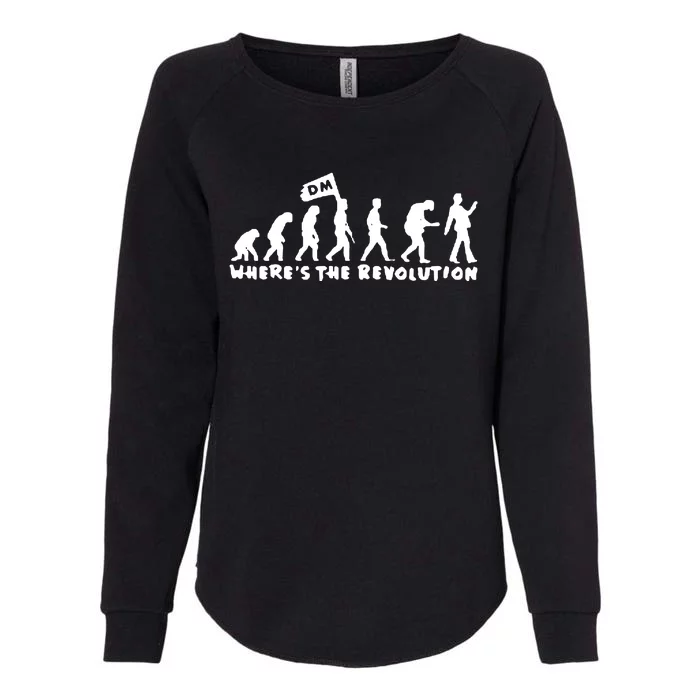 Wheres The Revolution Mode Womens California Wash Sweatshirt