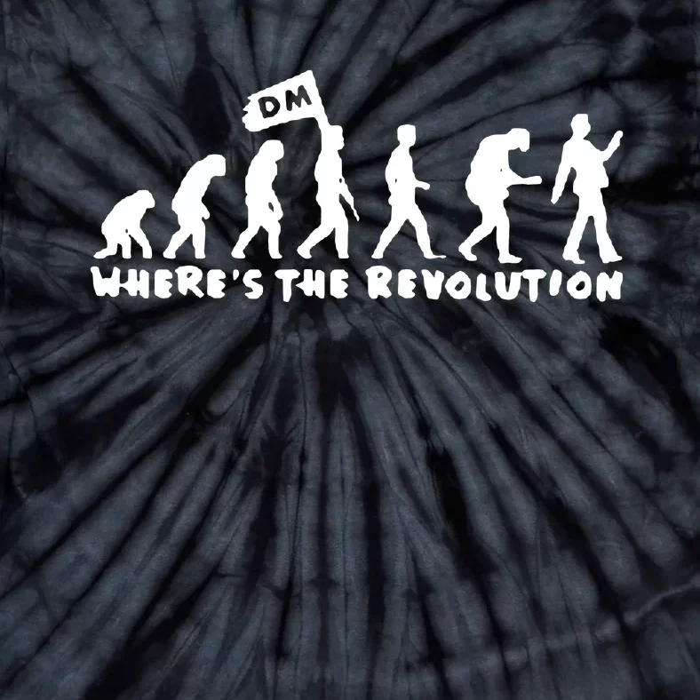 Wheres The Revolution Mode Tie-Dye T-Shirt