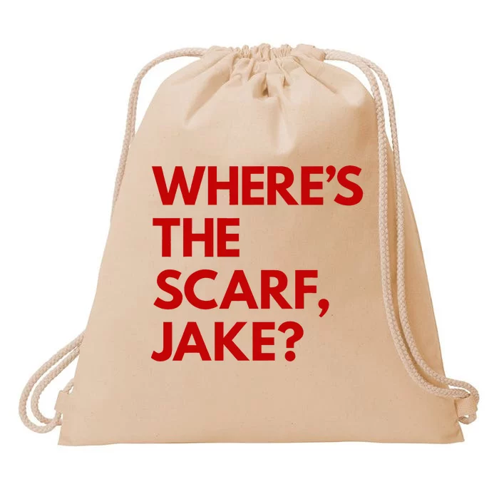 WhereS The Scarf Jake Drawstring Bag