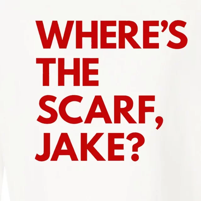 WhereS The Scarf Jake Cropped Pullover Crew