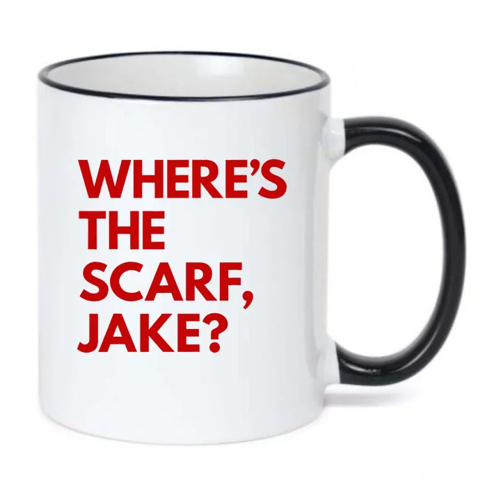 WhereS The Scarf Jake Black Color Changing Mug