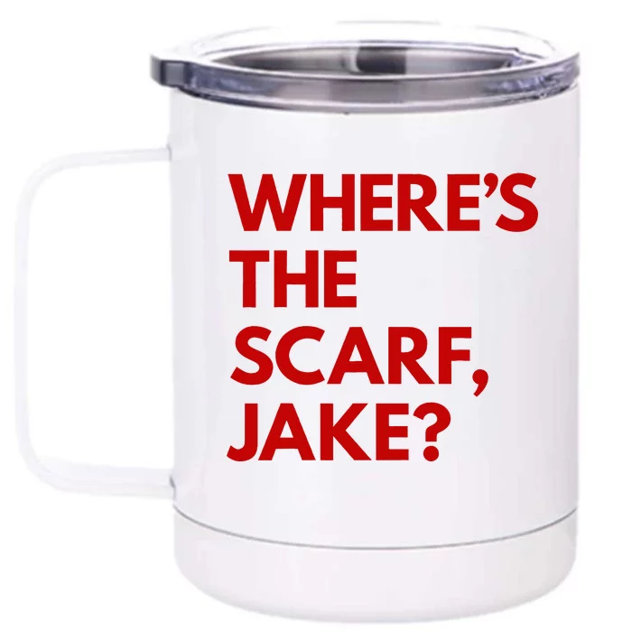 WhereS The Scarf Jake Front & Back 12oz Stainless Steel Tumbler Cup