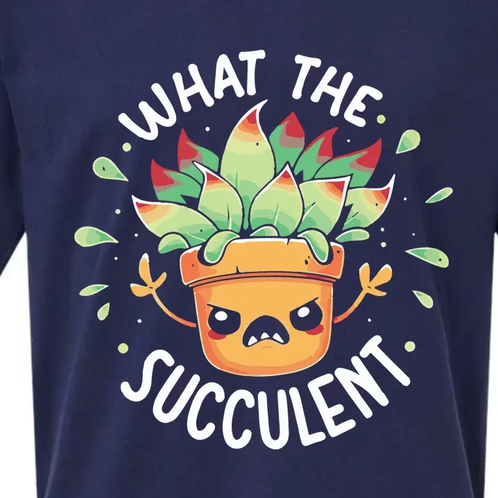 What The Succulent Raging Succulent Sueded Cloud Jersey T-Shirt