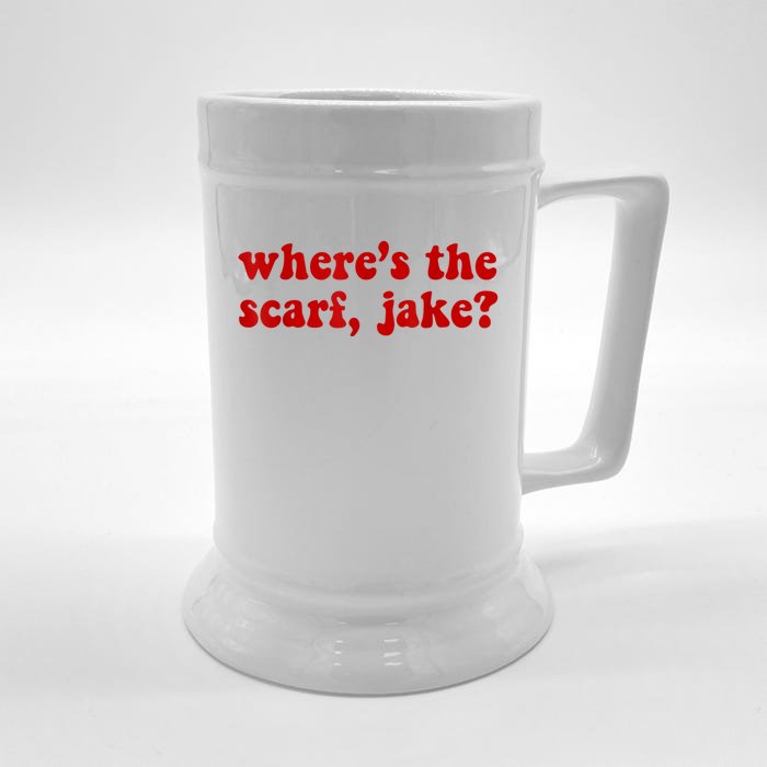 Wheres The Scarf Jake Tee All To Well Front & Back Beer Stein